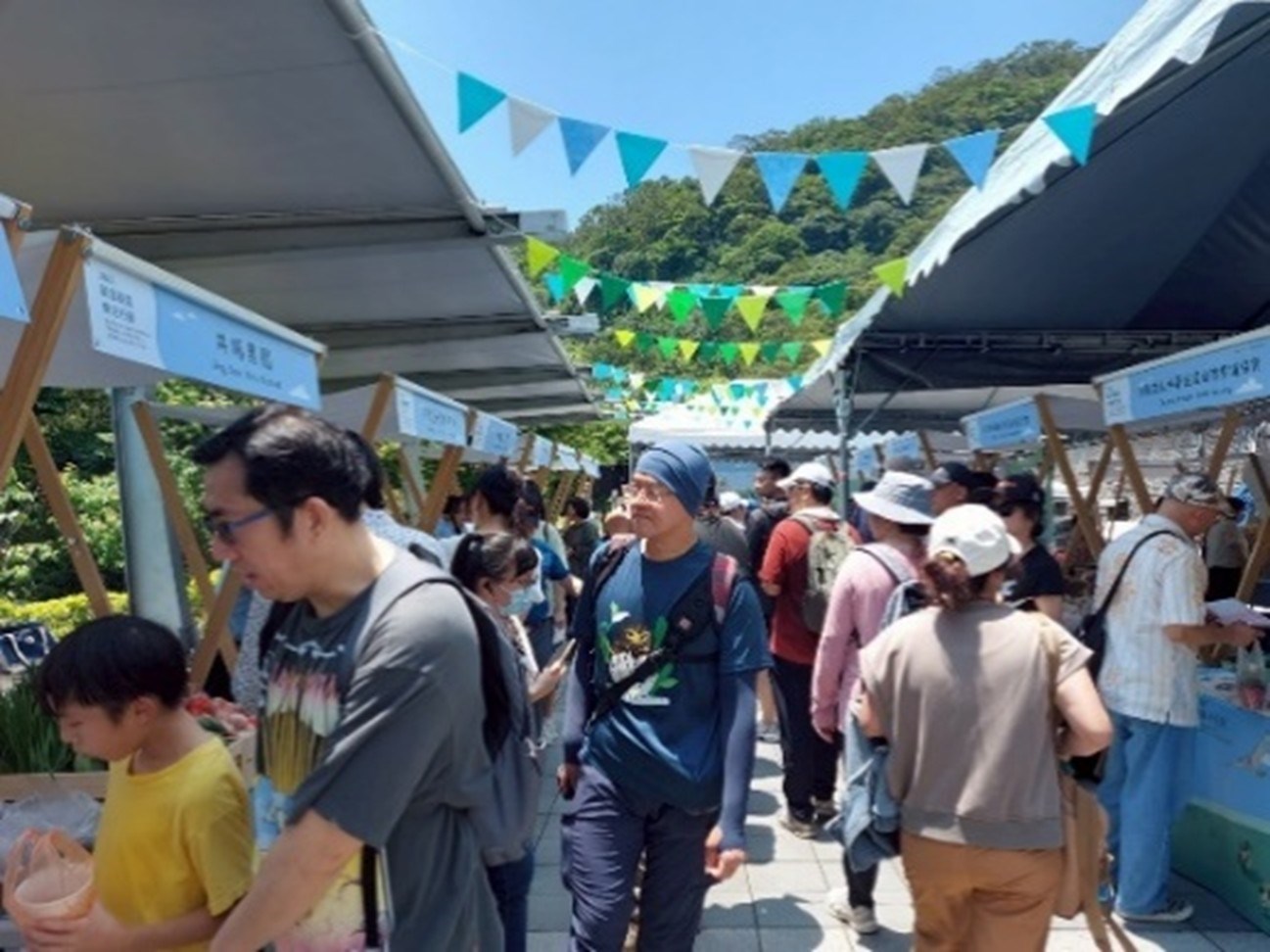 北觀處於6月14日舉辦「觀音觀鷹樂活行腳x系列行腳─綠竹筍美食市集活動」(圖/北觀處提供)