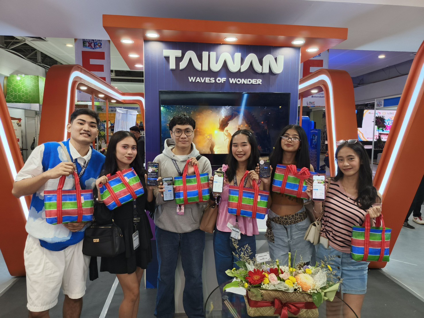 交通部觀光署參加菲律賓Travel Sale Expo 2025(圖/記者余政哲攝)