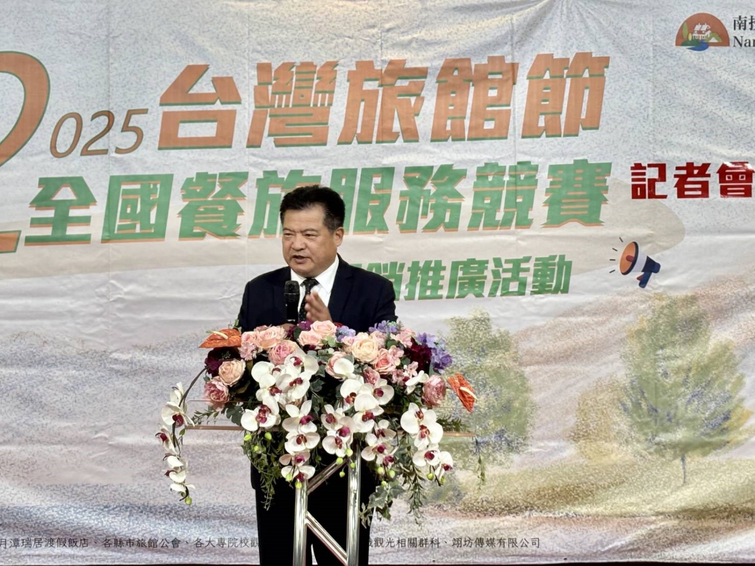 旅館公會理事長暨日月潭觀光圈聯盟盟主李吉田（圖／記者李家旻提供）