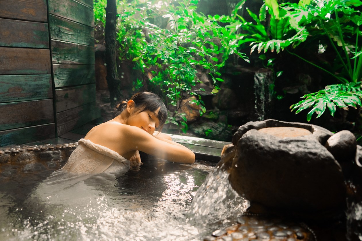 冬天是金山萬里溫泉的熱門季節(圖/北觀處提供)