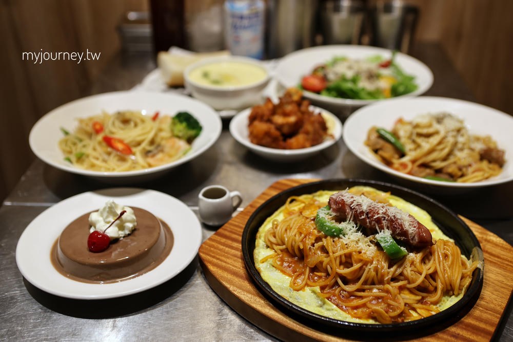天母平價又好拍的義大利麵，日系家庭餐廳成在地人最愛（圖/可大王拍攝）