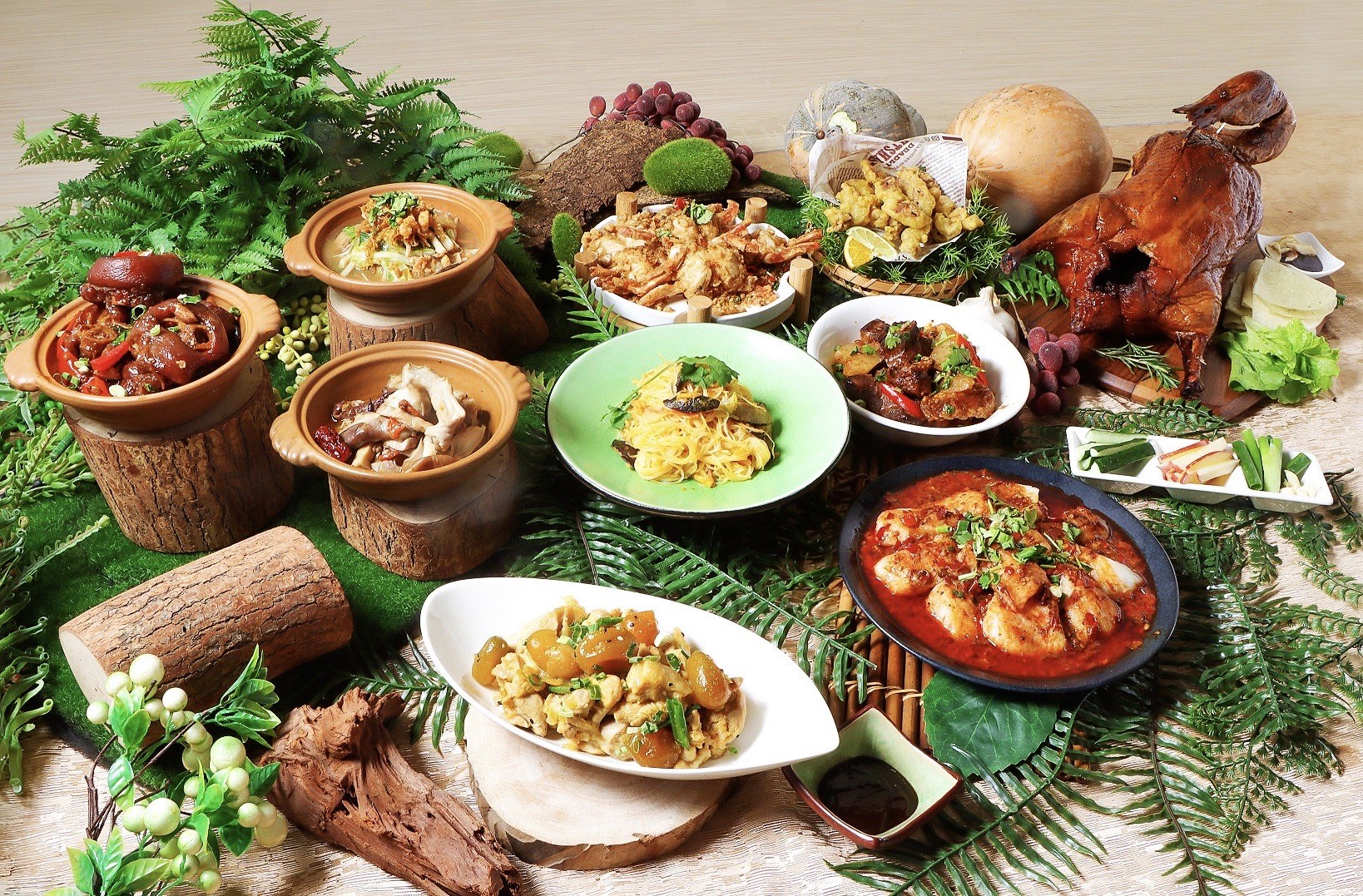 台北凱撒Checkers「寶島美食季」匯聚南北風味與庶民小吃，帶來豐富多元的台灣味體驗。(圖/台北凱撒大飯店提供)