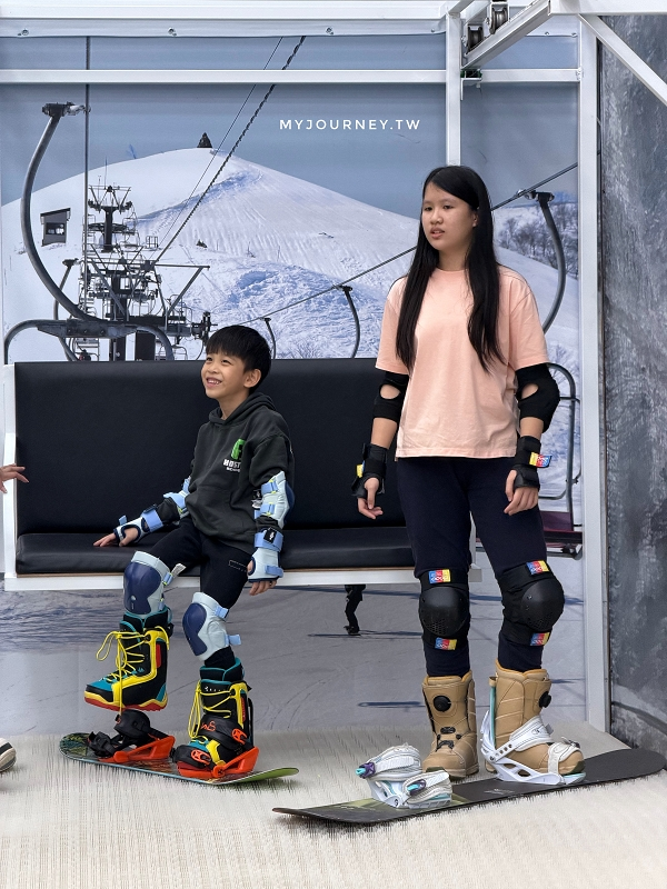 高雄王子室內滑雪學校成親子滑雪行前救星（圖／可大王拍攝）