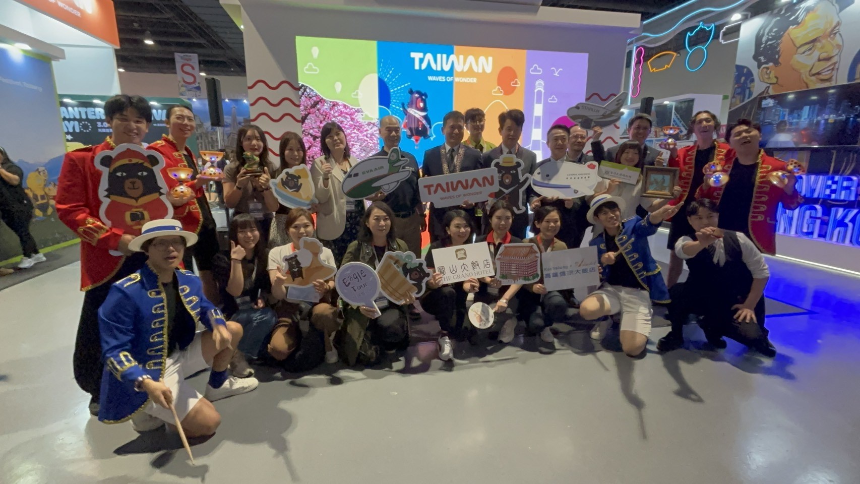 交通部觀光署黃勢芳副署長率隊參加2月6日至8日第33屆菲律賓PTAA Travel Tour Expo 2026國際旅展（圖/記者余政哲攝）