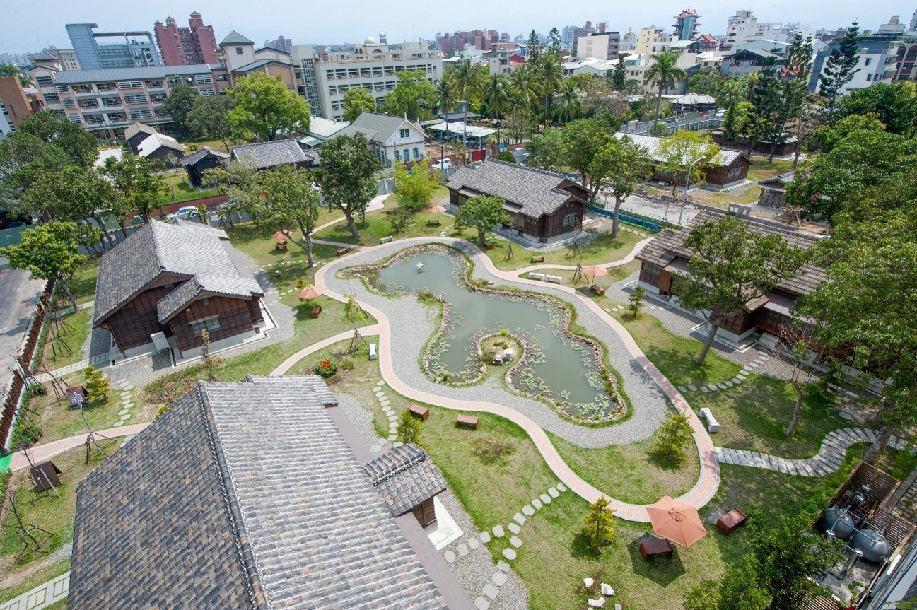 日治時期阿里山木材運送到這座城市，這裡曾是當時高階官員居住地，如今已轉型為文化空間(圖片提供：嘉義市政府觀光新聞處)